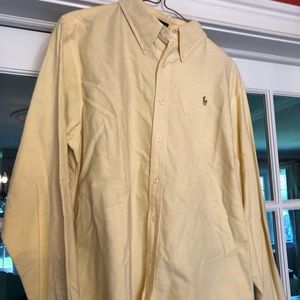 Yellow Ralph Lauren Button Down